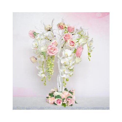 Wedding props supplies simulation road flower main table flower wedding Silk Flower stage catwalk table decoration