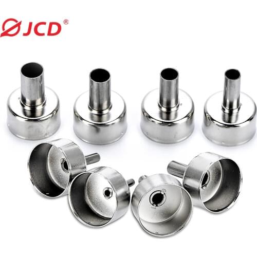 8pcs/set Welding nozzle for hot air gun stainless steel Different sizes nozzles for 8858 8898 858D8908 Multifunction use nozzle