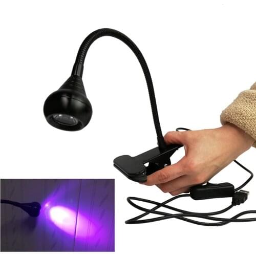 LED UV Flashlight Curing Light Ultraviolet Invisible Ink Marker Detection Torch Aluminum Alloy USB Charging Ultrabright Lamp