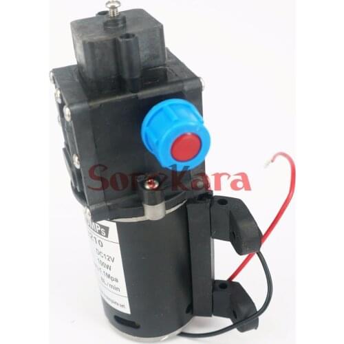 T-HB DC 12V 100W Self-priming Booster Diaphragm Water Pump Backflow Control 300L/H For Car washing