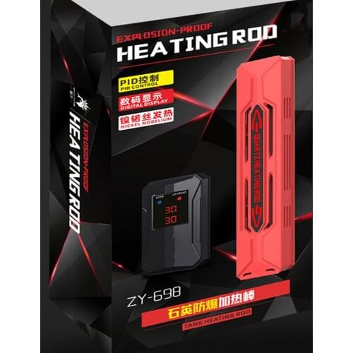 Smart Aquarium Heating Rod Stainless Steel High-Power Fish Tank Heating Tool Aquarium Thermostat Temperature Control Heater