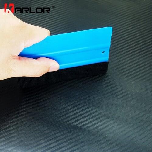 Felt squeegee high quality wrapping scraper with cloth pp sticker scraper car wrap tools felt scarper squeegee auto accessories