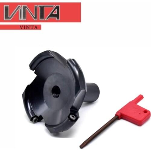 Insert face mill milling cutter cnc milling tools for round inserts Ordinary turret milling machine EMR5R30 C20 110L EMR5R63