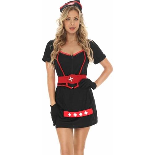 Nurse Cosplay Costume Dress Suit Women Sexy lingerie Doctor Role Play Outfits Stage Performance Uniform Temptation