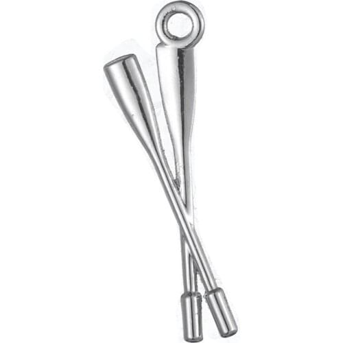 50pcs Nautical Rowing Oar Charms Pendants