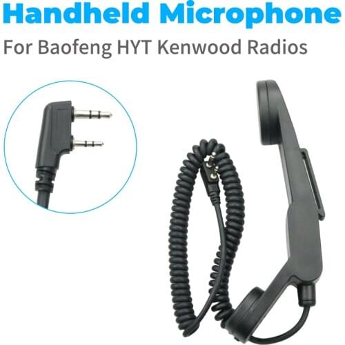 Army radio Microphone Military Handheld Speaker Mic for Kenwood BaoFeng UV-5R