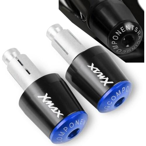 For YAMAHA X-MAX 250 XMAX 300 XMAX 125 XMAX 250 2017-2019 XMAX 400 Motorcycle CNC 22MM Handlebar Grips Handle Bar Cap End Plugs