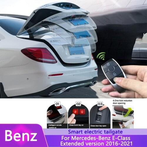 Electronics Accessories Electric Tail Gate For Mercedes-Benz E-Class Extended Version 2016-2021 Auto Door Power Operated Trunk
