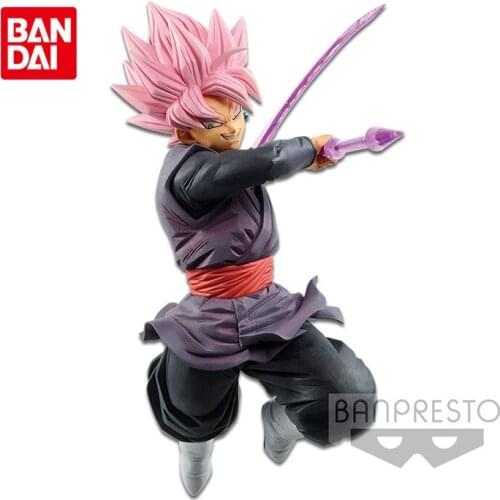 Bandai Genuine Dragon Ball Super G X Materia Super Saiyan ROSE Black Son Goku Zamasu Anime Action Figure collection Model Toys