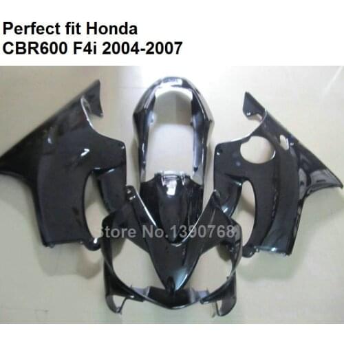 Hot sale fairings for Honda CBR600 F4i 04 05 06 07 red black fairing kit CBR600F4i 2004-2007 HZ150