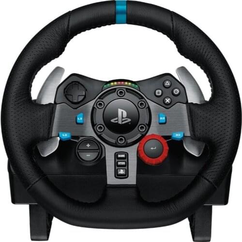 G29 Game Steering Wheel Simulation Force Feedback 900 Degrees Support PC/PS4/Ps5 Gear Bracket Handbrake Racing