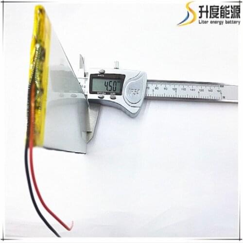 Best battery brand Free shipping 3.7 V lithium polymer battery 4500 mah ultra-thin high-capacity DIY tablet 4543145