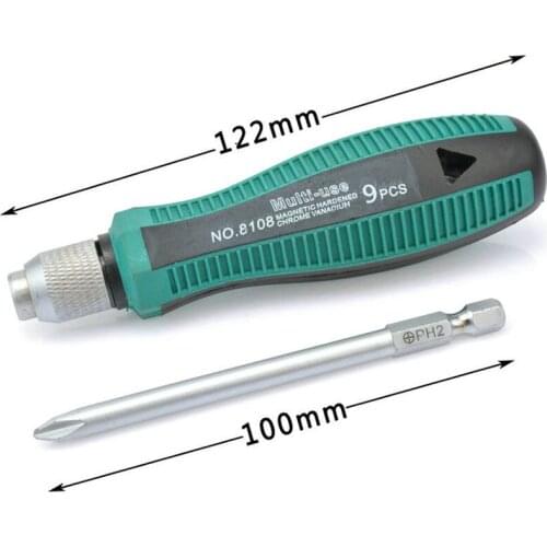 Screwdriver Set Multi-Bit Repair Tools Screw Driver Kit Parafusadeira Destornillador