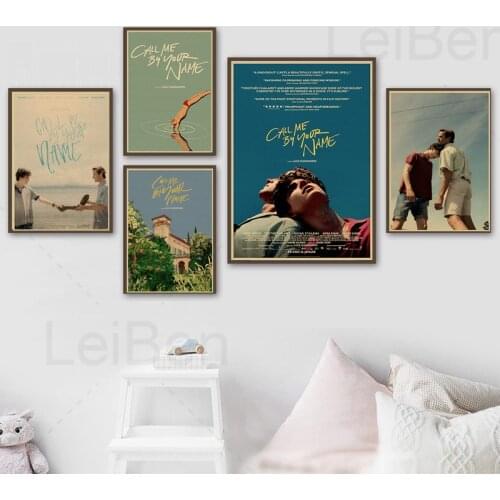 Call Me By Your Name Movie Poster Wall Art Canvas Painting Nordic Home Decoration Living Room Bedroom Modern Aesthetic Pictures