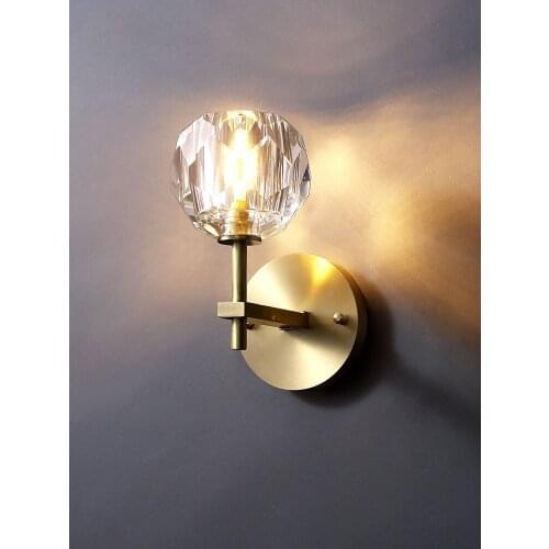 Nordic led glass ball wall light abajur bathroom light monkey lamp lustre beside lamp