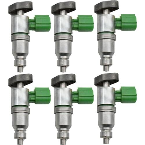 6PCS /lot original Fuel Injector For Nissan Sentra/Bluebird/Sylphy/Primera QR20 QR25 QR25DD 16600AL560 17520-AE050 17520-AE051