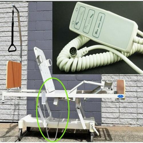 Full-electric adjustable Hospital Bed Hand Control Pendent 8 Pin (6-Button ) NEW