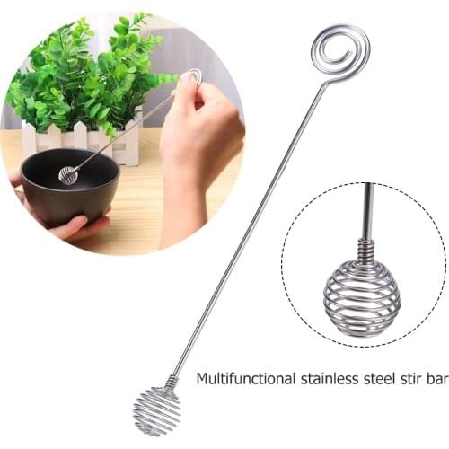 Pro Stainless Steel Salon Hair Color Dye Mixer Blender Dye Cream Whisk Barber Cream Whisk Mixer Stirrer Hair Care Styling Tools
