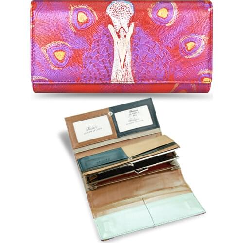 DICIHAYA Genuine Leather Women Wallet Luxury Brand Design High Quality Women Long Purse Card Holder Alligator Clutch wallets