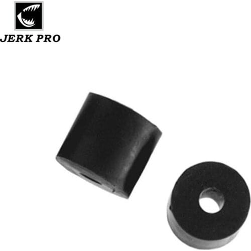 JERK PRO 50pcs Regular Skirt Collars,Skirt Band for Spinnerbaits Buzzbaits Fishing Skirts Tools
