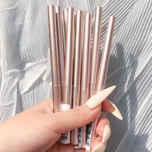 Diamond Glitter Eyeshadow Pencil Face Makeup Highlighter Pen Pen Lasting Waterproof Gold Lying Eyeliner Silkworm Champagne T6B2