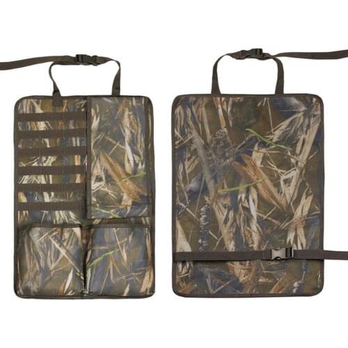 Car Front Seat Backrest Storage Bag Car Storage Rack Pocket Hunting Tactical Car Camouflage Hanging Bag for Truck SUV Car