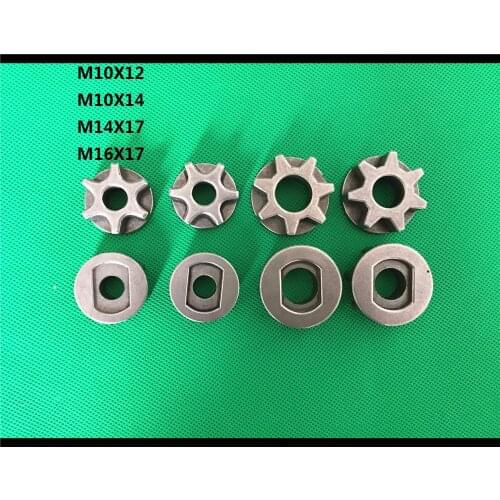 Chain saw Gear nut sprocket for 100# 115# 125# 150# Bosch Angle Grinder replacement star gear for Saw bracket Asterisk adapter