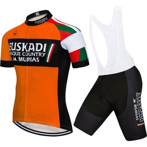 2021 EUSKADI MURIAS Cycling Jersey Men Bike Clothing Quick-Dry Racing MTB Bicycle Clothes Uniform Camisa De Ciclismo Masculina