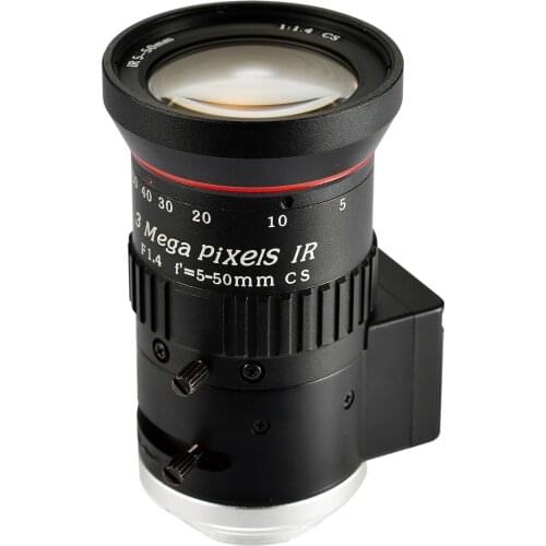 3 Megapixels 5-50mm Auto Iris IR Lens for IP CCTV Camera module SL-F0550A