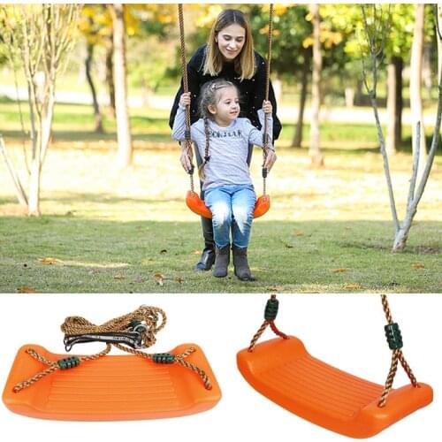 4CM Thick Seat Outdoor Swing Set With Adjustable Ropes For Park Garden Playground Accs Children Kids Toy Outdoor Tools