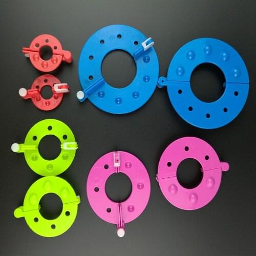 8Pcs 4 Size Wool Ball Maker Knitted Tool Pom-Pom Maker Fluffy Ball Weaver Needle Knitting Craft Tool Sewing Accessories Costura