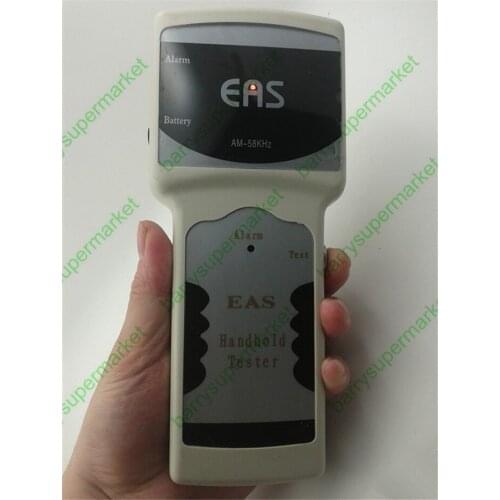 Acoustic handheld detector magnetic EAS anti-theft tag detector 58KHz frequency detector alarm detector