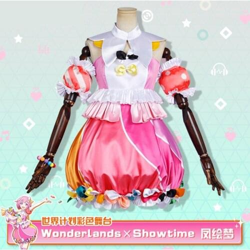 The Anime World plan color stage feat future Wonder land showtime Fenghui Meng cosplay costume