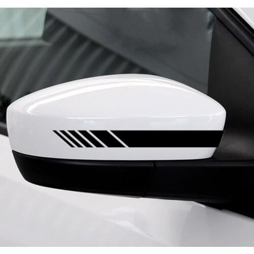 Car Rear View Mirror Decor Decal Car Sticker Styling For BMW E46 E39 E90 E60 E36 F30 E34 F10 F20 E92 E38 E91 E53 E70 X5