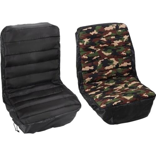 18Inch Mower Seat Cover Protector Lawn Riding Outdoor Backrest Seat Cushion Cover for Heavy Tractor Mower