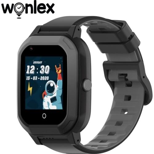 Wonlex Smart-Watches Kids GPS-Tracker Smart 4G Video KT20 Camera Geo Location Locator SOS GPS Watch Waterproof Baby Sports Clock