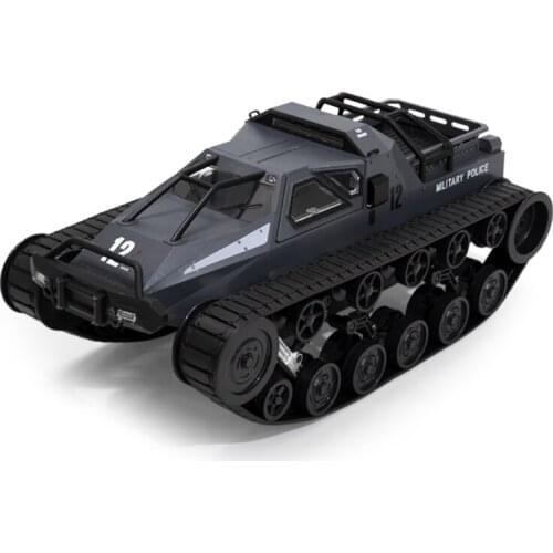 1/12 2.4G drift track remote control tank high-speed full-scale control model crawler tank four-wheel drive drift tank toy car c