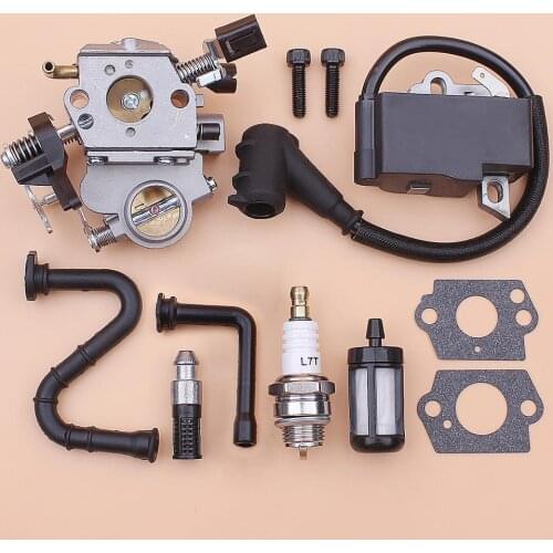 Carburetor Ignition Coil For Stihl MS362 MS 362 Fuel Oil Filter Line Carb Gasket Chainsaw 1140 120 0600, 1140 400 1302