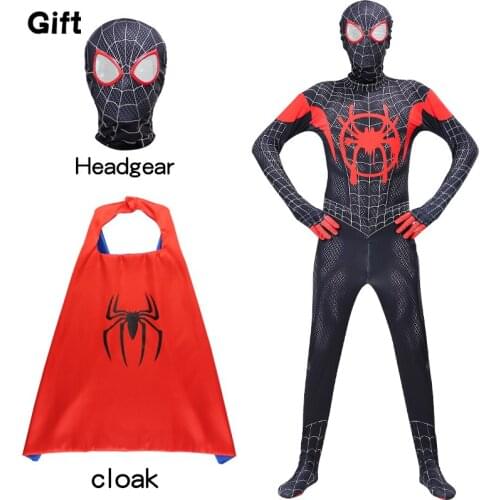 Halloween cosplay spider costume man suit kids adult fantasia bluey anime miles morales boy costume