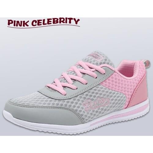 Sneakers Woman Spring Summer For Basket Mesh Flat Light Breathable Lace Up Casual Shoes Zapatillas Mujer