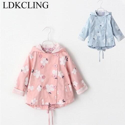LDKCLING Girls' Windbreakers