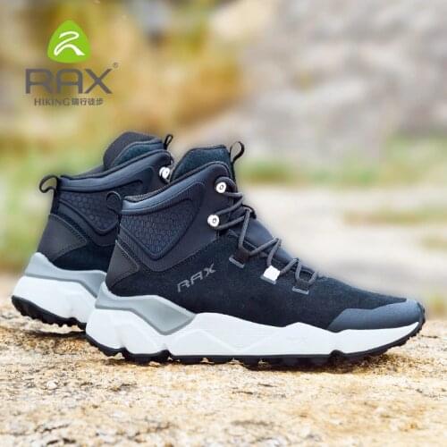 Rax 2021 Winter Newest Hiking Shoes Men Outdoor Sports Snearker for Men Mountain Boot Antislip Warm Snow Boots Waterproof 470