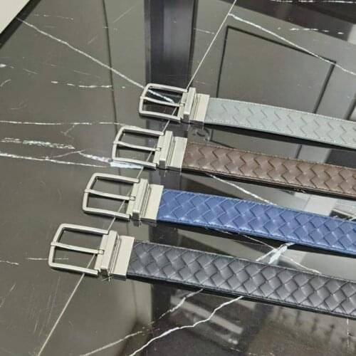 New Cow Leather Belt For Men High Quality Luxury Design Strap Metal Buckles Casual All-match Male Adjustable Fashion Waistban