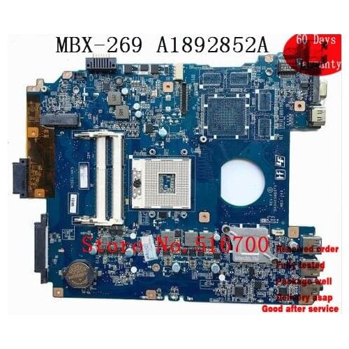 Original Mainboard For Sony SVE15 Series MBX-269 A1892852A Laptop Motherboard 100% Work Perfect