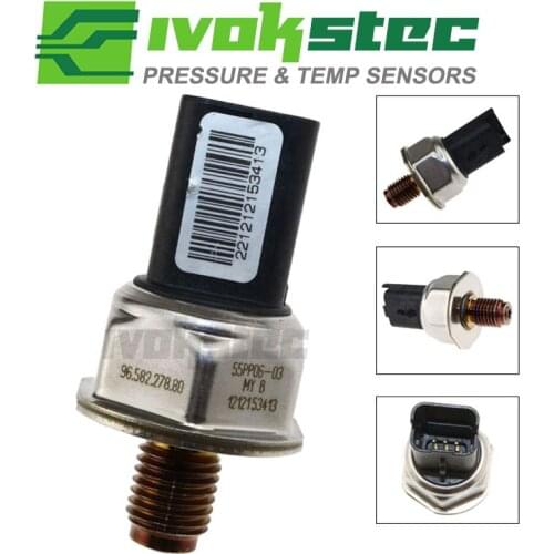 Genuine Fuel Pressure Sensor For Ford Focus MK2 C-MAX Fiesta MK5 Fusion Fiat Scudo 3M5Q-9D280-AC 1447993 55PP06-03