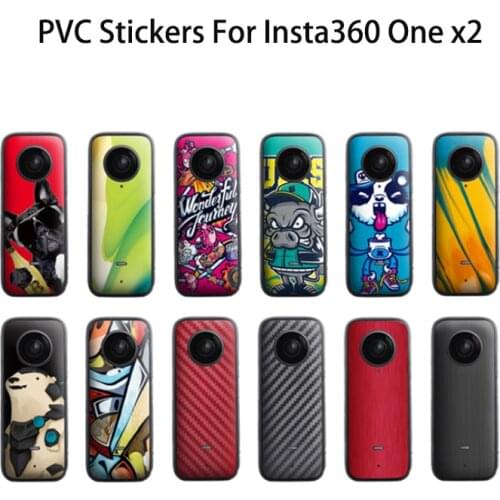 PVC Stickers Protective Skin Film Scratch-Proof Decals Accessories For Insta360 ONE X2 Camera Accessories