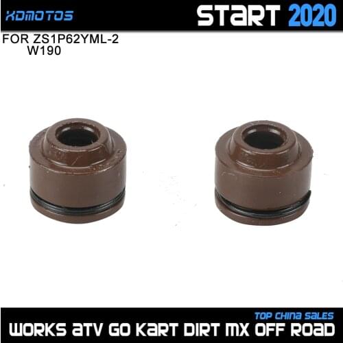 Motorcycle Valve Oil Seal For Zongshen 190cc Z190 W190 ZS1P62YML-2 2V Electric Starter Engine Dirt Pit Bike Atv Quad