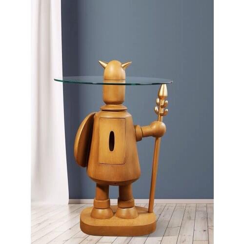 Home Decoration Accessories Resin Sculpture Home Decor Living Room Large Landing Statue Ornaments Nordic Gift Side Table Big