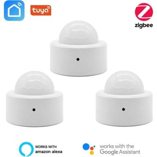 New Tuya Motion Sensor Smart Human Body Sensor Body Movement Wireless ZigBee Wifi Gateway Hub Built In Battery Passive Infrared