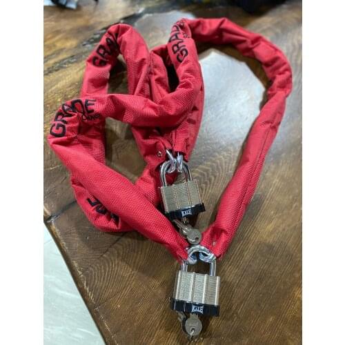 Steel Anti-Theft Motorcycle Lock Chain Security 1.5 Mt Accessories Bike Moto Scooter Free Shipping Made In Turkey